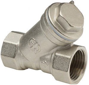 Фильтр косой   3/4"  ВР-ВР БАЗ (никелированный)
