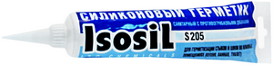Герметик силиконовый Isosil санитарный прозрачный 115 мл